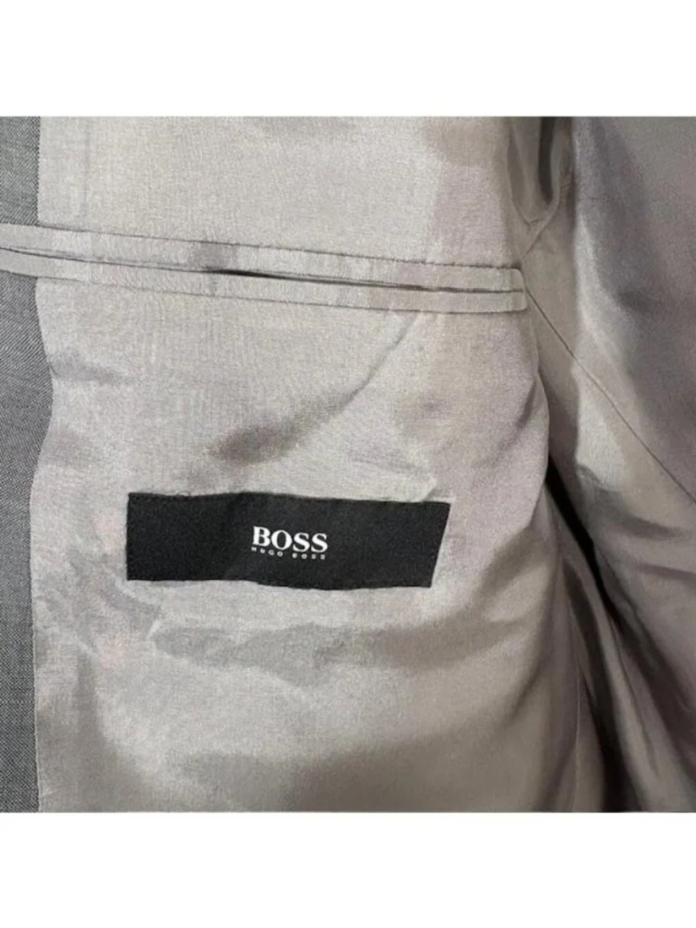 Hugo Boss breasted suiting regular